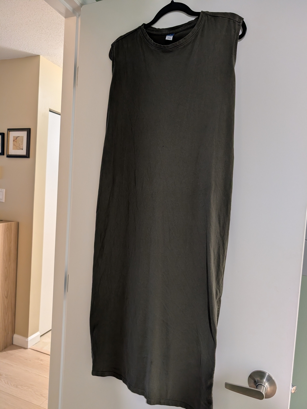 *4 for 20* Olive Green Sleeveless Maxi Dress